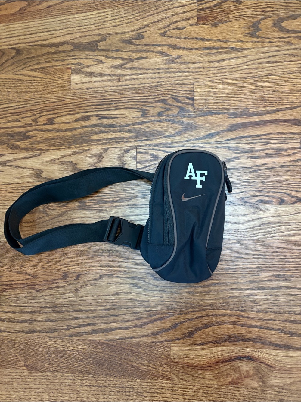 Nike Black AF Waist Pack with Swoosh